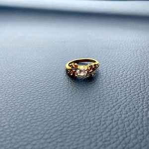 14k gold plated bronze